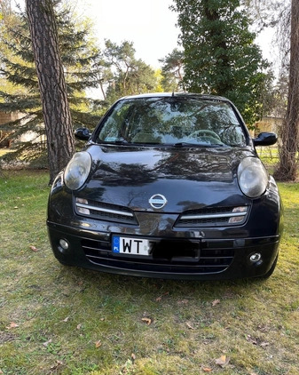 Nissan Micra cena 9999 przebieg: 143300, rok produkcji 2007 z Warszawa małe 121